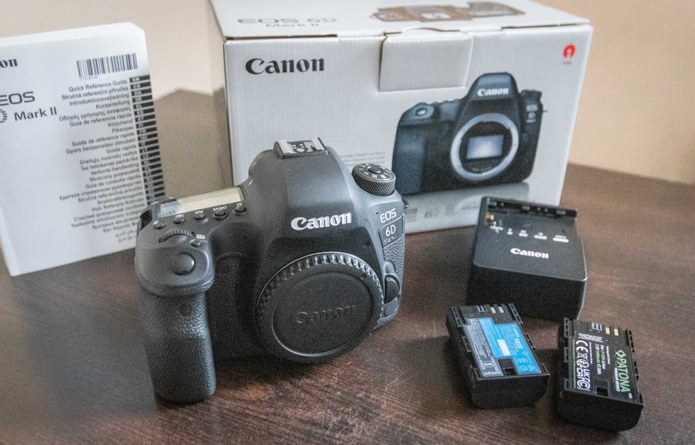 Dslr Canon 6D Mark II -Full Frame - 2508  de cadre