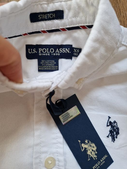 Camasa noua cu eticheta US POLO ASSN, baieti, 6 ani
