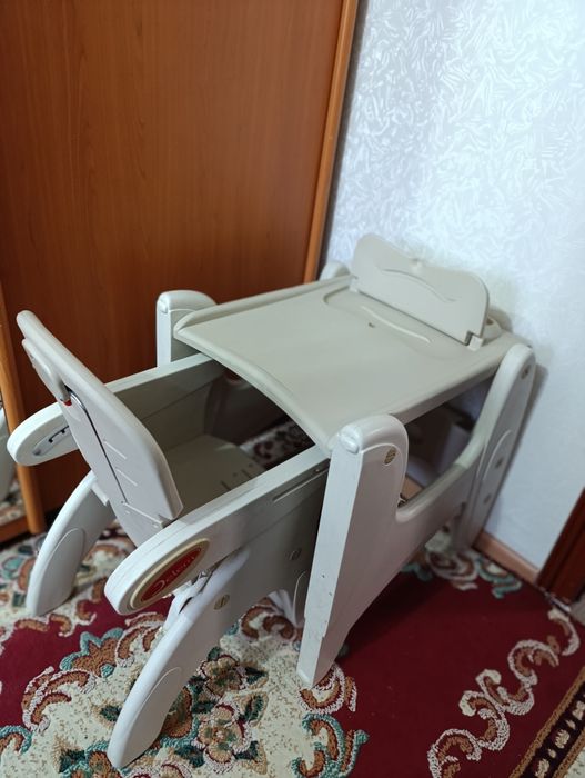 Детский трансформер столик со стульчиком