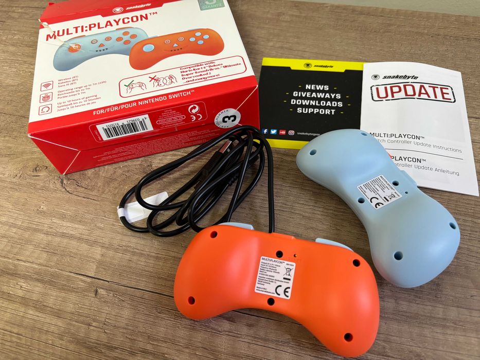 Комплект от 2 бр. геймпад контролера за nintendo switch Snakebyte!