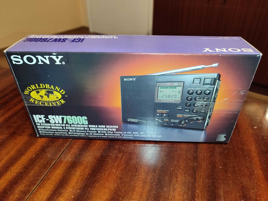 Радио Sony ICF-SW7600G FM Stereo/SW/MW/LW PLL World Radio.