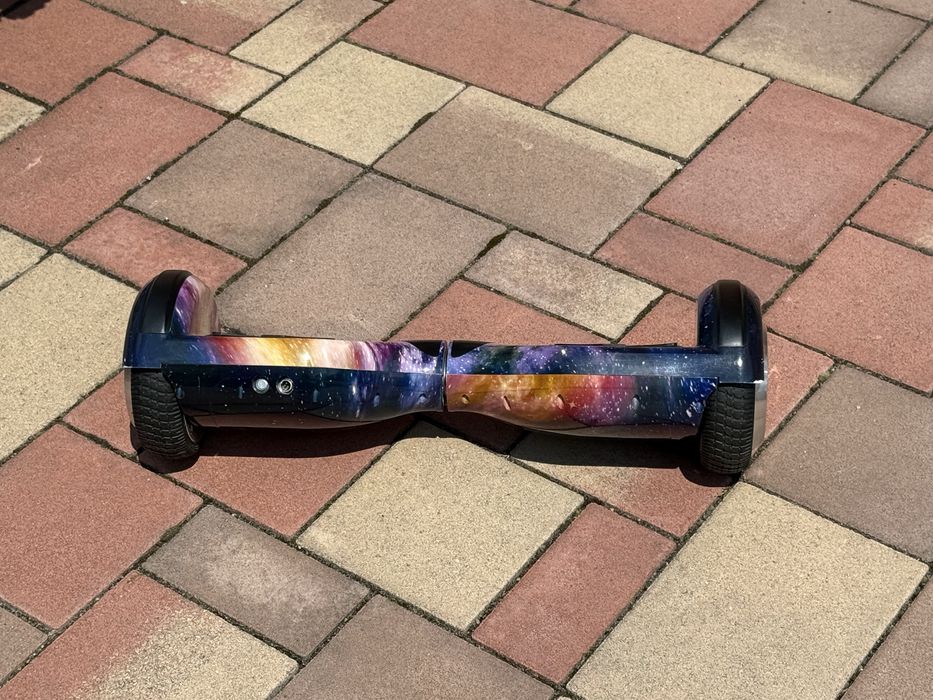 Hoverboard Galaxy – cu telecomandă, husă și încărcător