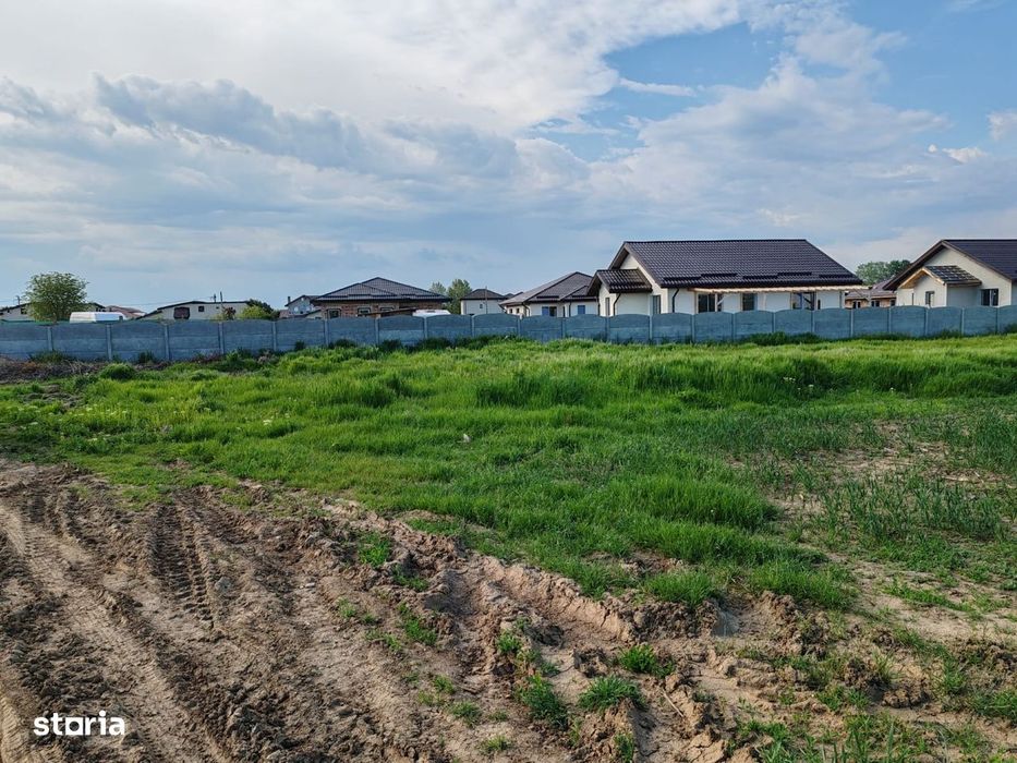 Teren de vânzare 9.200 mp  Deschidere 29 ml  Clinceni, Str. Vulturului