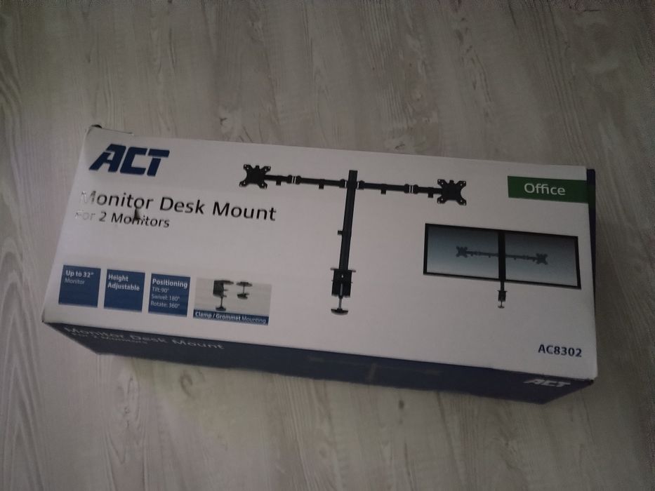 Стойка за два монитора