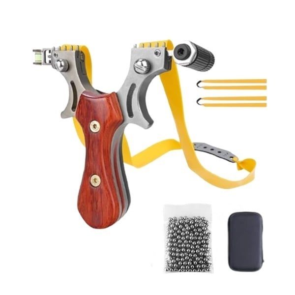 Set prastie metalica cu laser si 100 bile metalice 9 mm, boloboc