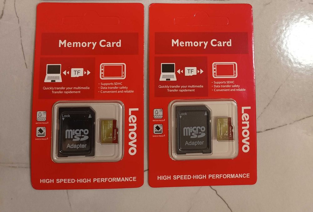 Micro SD карта с памет Lenovo 1TB Class 10 MicroSD карти,Memory card