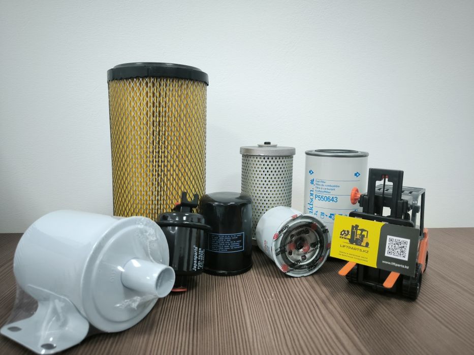 Фильтра на вилочный погрузчик, расходники на кару