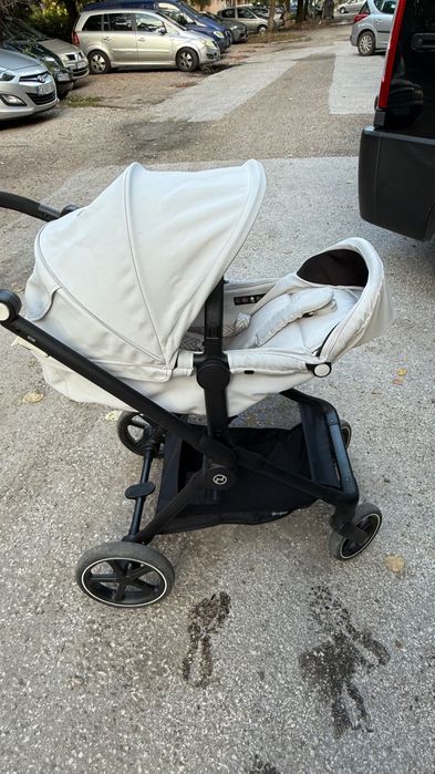 Бебешка количка cybex eos basic blk