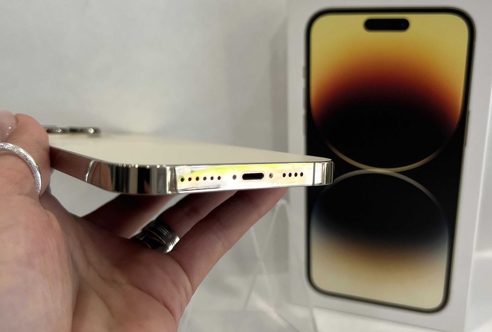 iPhone 14 Pro Max, 128GB, garanție, Gold!