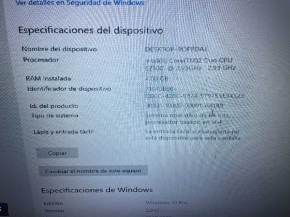 Настолен компютър ASUS с монитор ASUS Windows 10 Pro