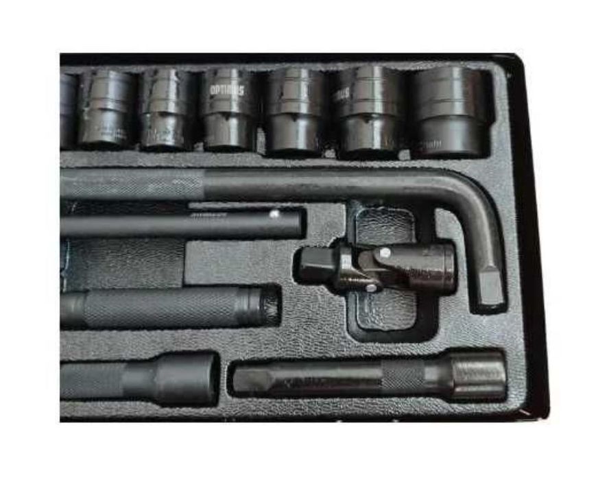Trusa Profesionala chei tubulare trox 12 laturi 8-32mm 1/2 impact