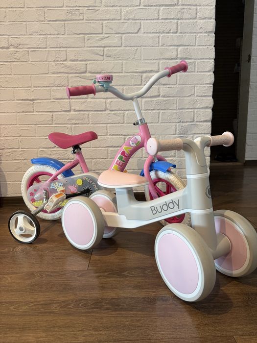 Детски колела Lorelli - Buddy, Pink и Детско колело Dino Bikes Peppa Pig