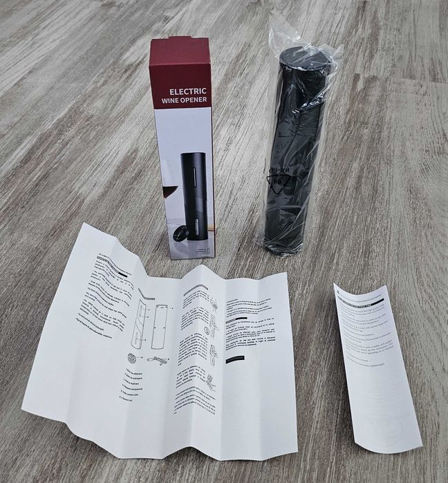 Deschizător electric de vinuri - Tirbușon electric pentru vin – nou