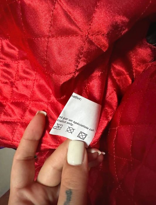 Geacă piele EACH X OTHER Paris – originală, nouă, proveniență Anglia