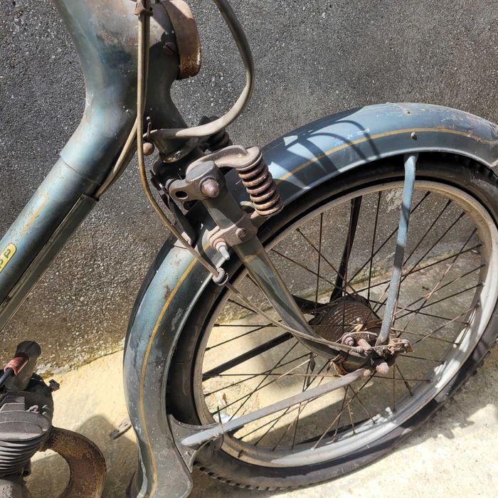 Моторче с педали от 50-те години цюндап