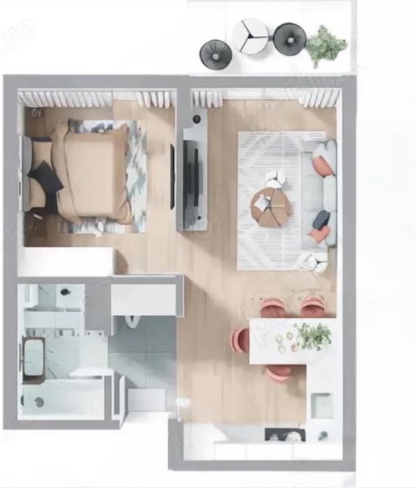 Apartament Prima Green Nufarul