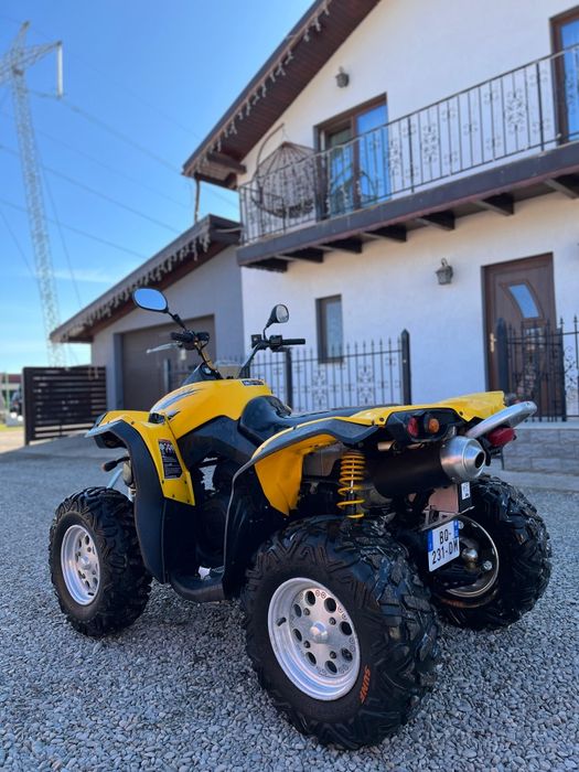 Can Am Renegade 500cm// IMPORT Franta, L7E nr negru  // VARIANTE ATV