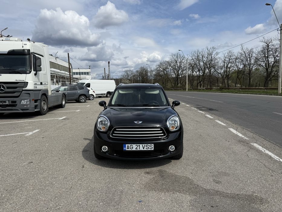 Mini countryman negru euro 6 - 1,6 tdi  - 6 tr - mot bmw