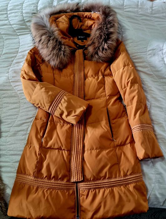 Кожух Junona. Сиво- черно.