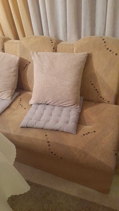 Ъглово канапе с две ракли и функция сън