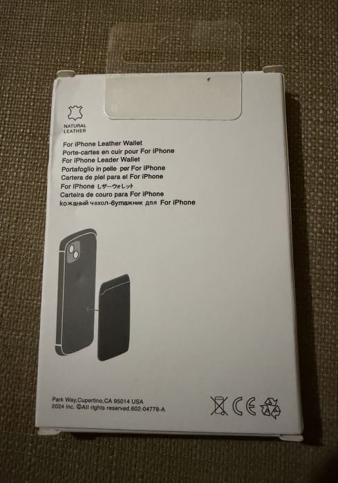 Portofel MagSafe negru / premium