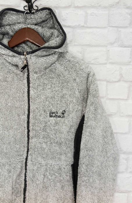 Jack Wolfskin Дамско поларено яке с качулка размер L