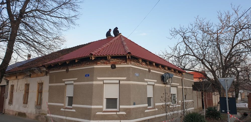 Echipă de meseriași cu experiență renovăm acoperișe