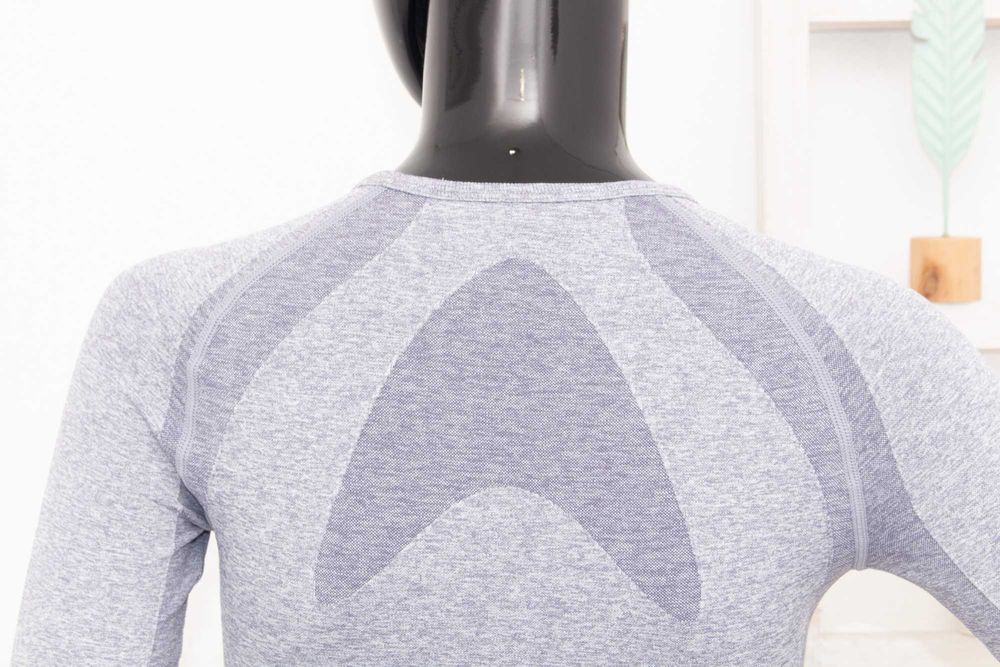 Gymshark дамски комплект кроп топ къс + клин висока талия за фитнес XS