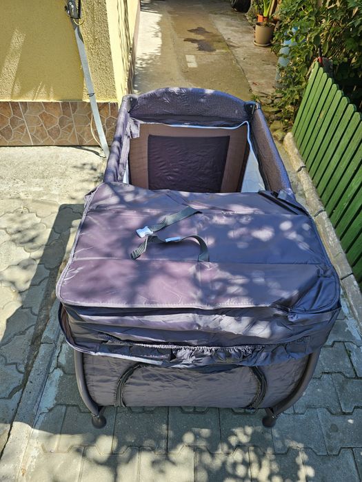 Pătuț (țarc) copil pliabil + saltea