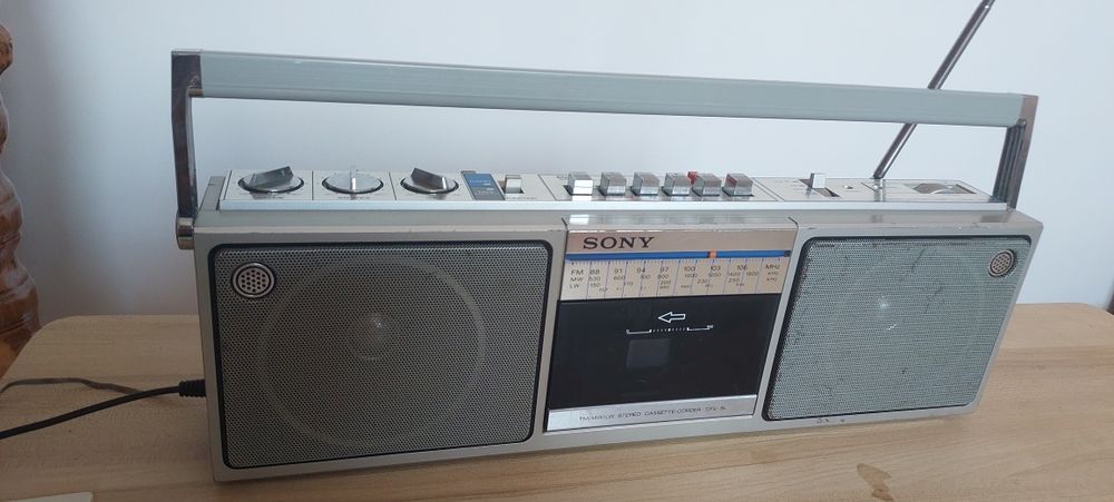 Radiocasetofon vintage Boombox SONY