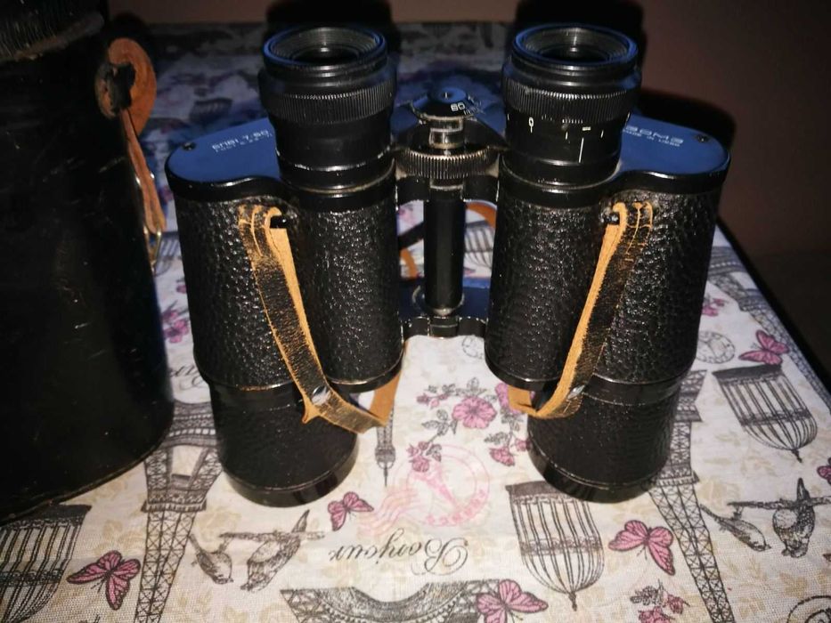 Качествен съветски бинокъл - модел  БПВ1 7x50-1973 г.