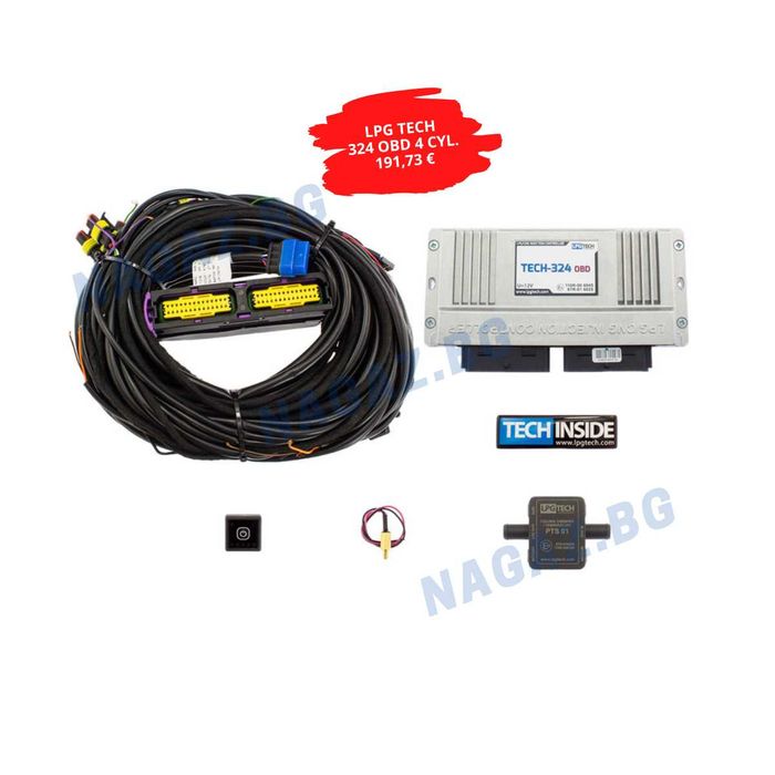 Газов инжекцион 4cyl. LPG TECH-324OBD/gazov injekcion LPG TECH-326/328