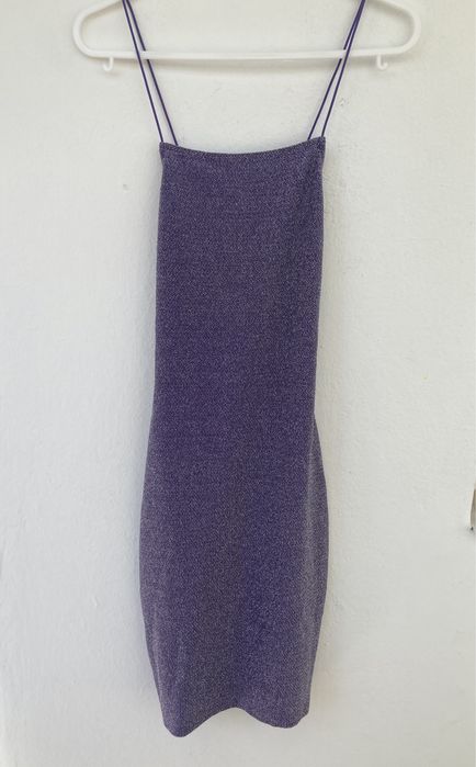 Rochie liliac strălucitoare S H&M