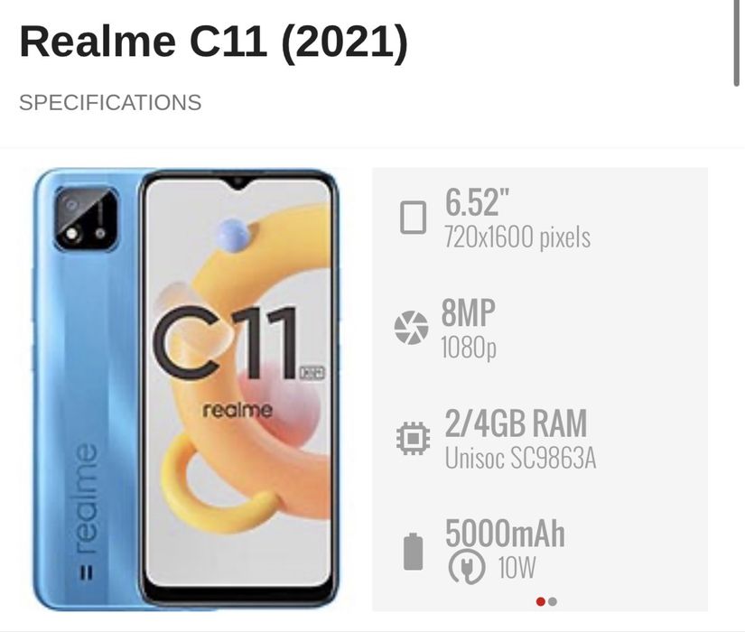 Realme C11. 32GB