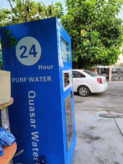 24 Soatlik pur Water — Suv Tozalash va Sotish Avtomati