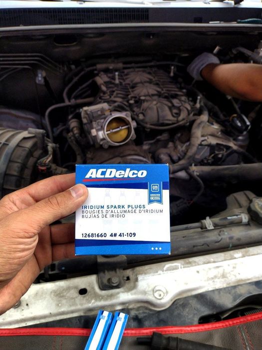 Замена свечей Trailblazer