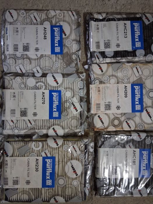 Lot 40 filtre polen Purflux Premium (OE)- BMW, VW, DACIA, FORD