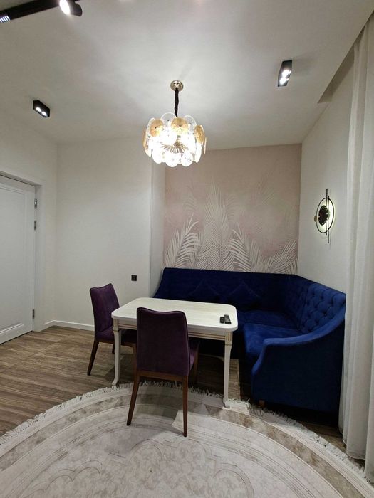 2-комнатная квартира 51 м² с ремонтом в ЖК O'zbegim, Яккасарай