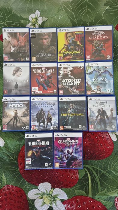 Игры на Ps4/Ps5 (Продажа/Обмен)