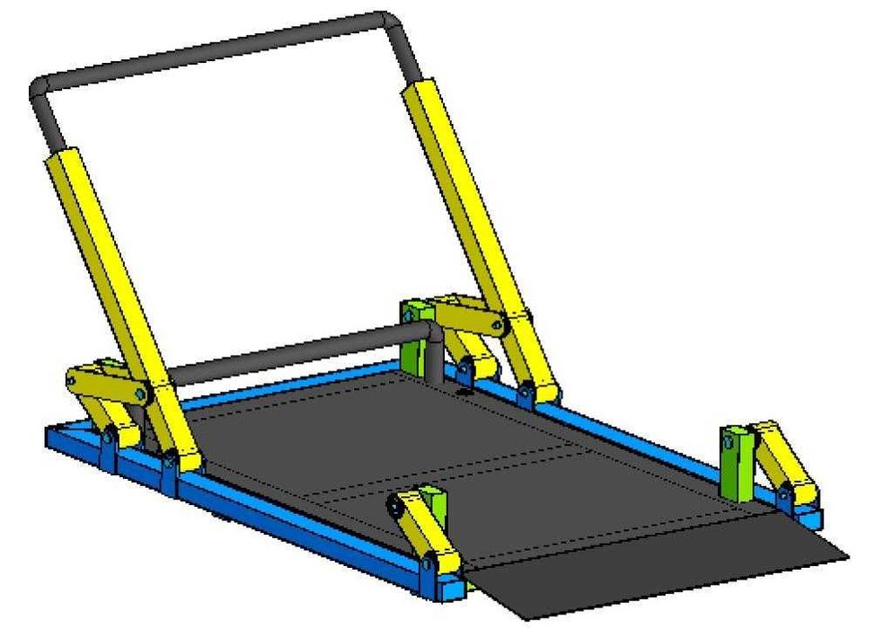 Уличные тренажёры для инвалидов-колясочников. KiF