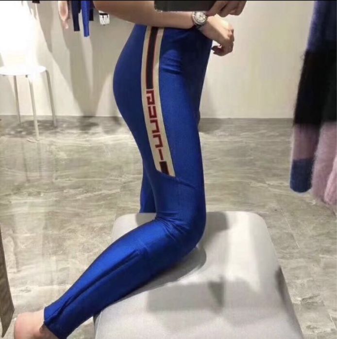 Gucci клин син и черен