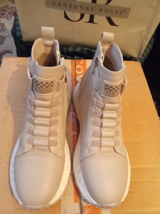 Женский ботинки Н.кожа