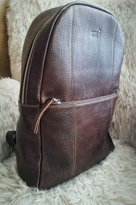 Rucsac piele Montblanc