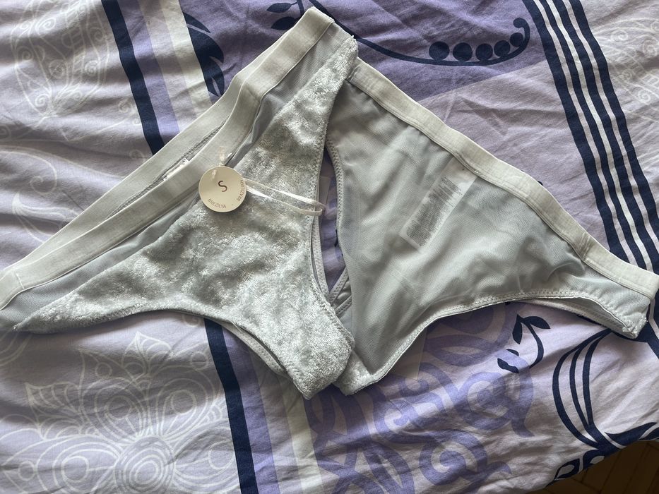 Дамско бельо кадифено плюшено