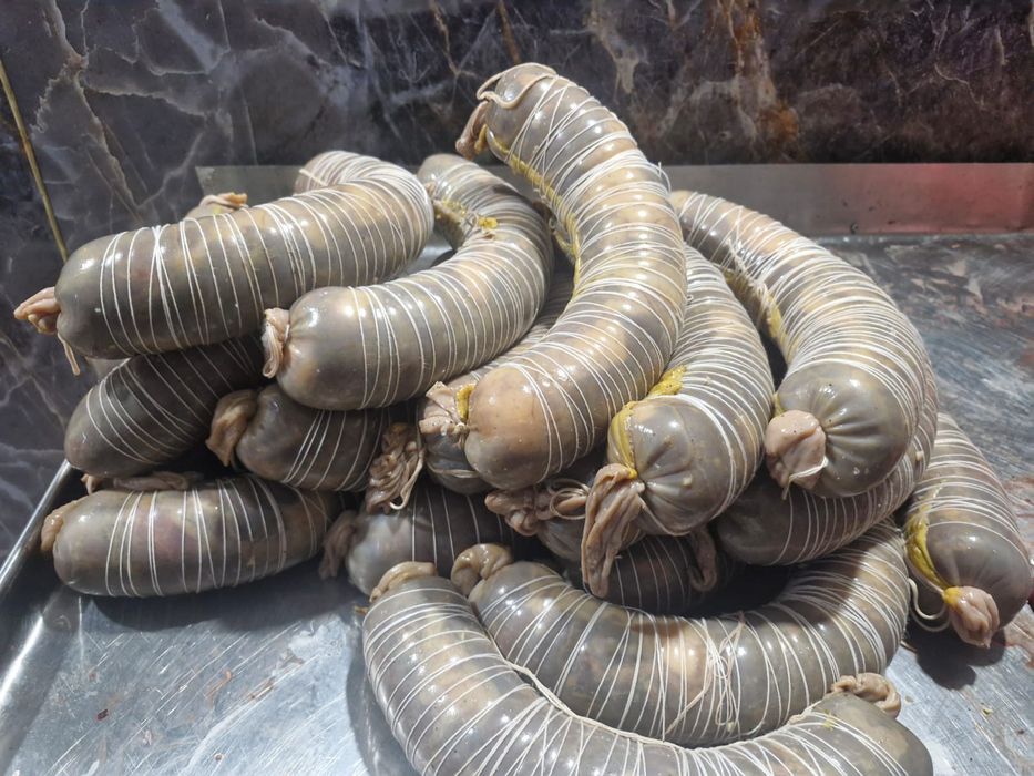 Казы в большом количестве