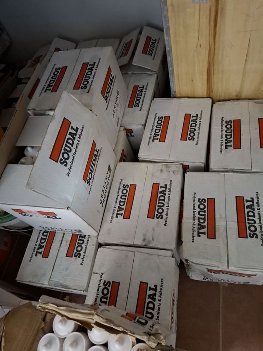 Silikon Силикон Soudal Acrylic White 20.000 som