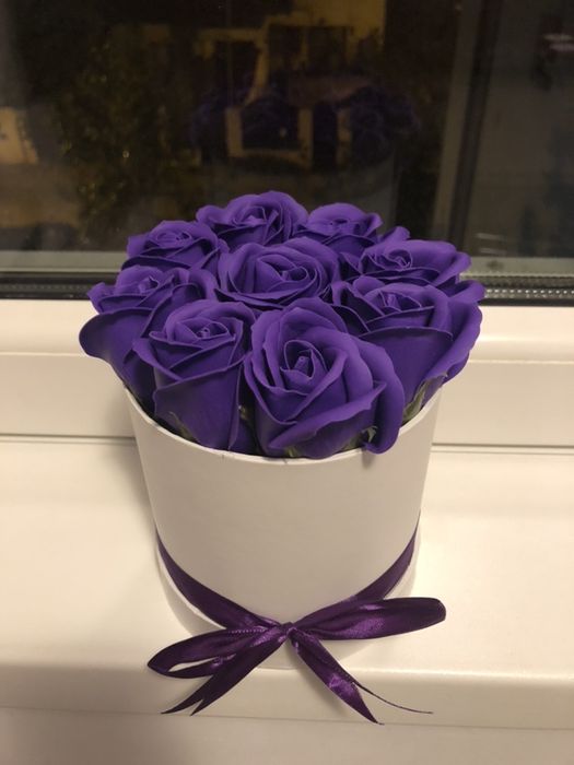 Trandafiri sapun 9 bucati