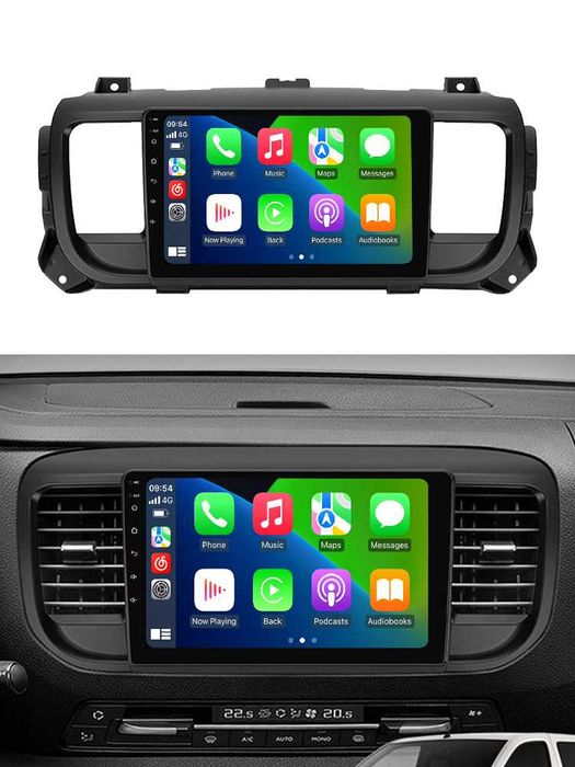 NAVIGATIE Android 14 Toyota ProAce Citroen Jumpy Waze CarPlay CAMERA