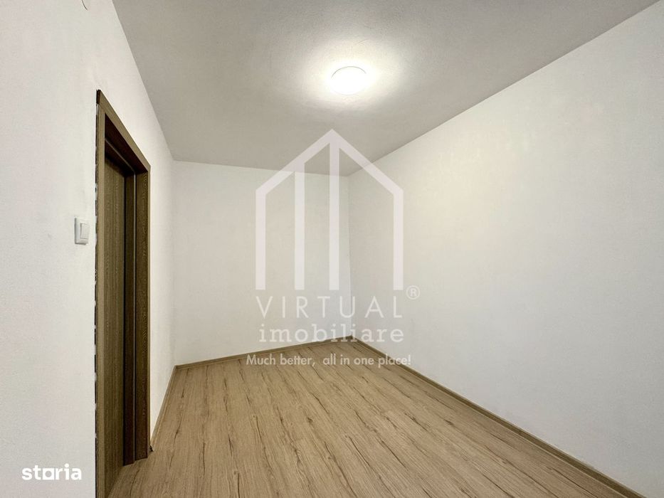 Apartament cu 3 camere, 45mp utili+balcon, etaj 1/4, Ciresica