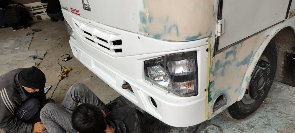 Isuzu bamfer исузи бампер на исузу